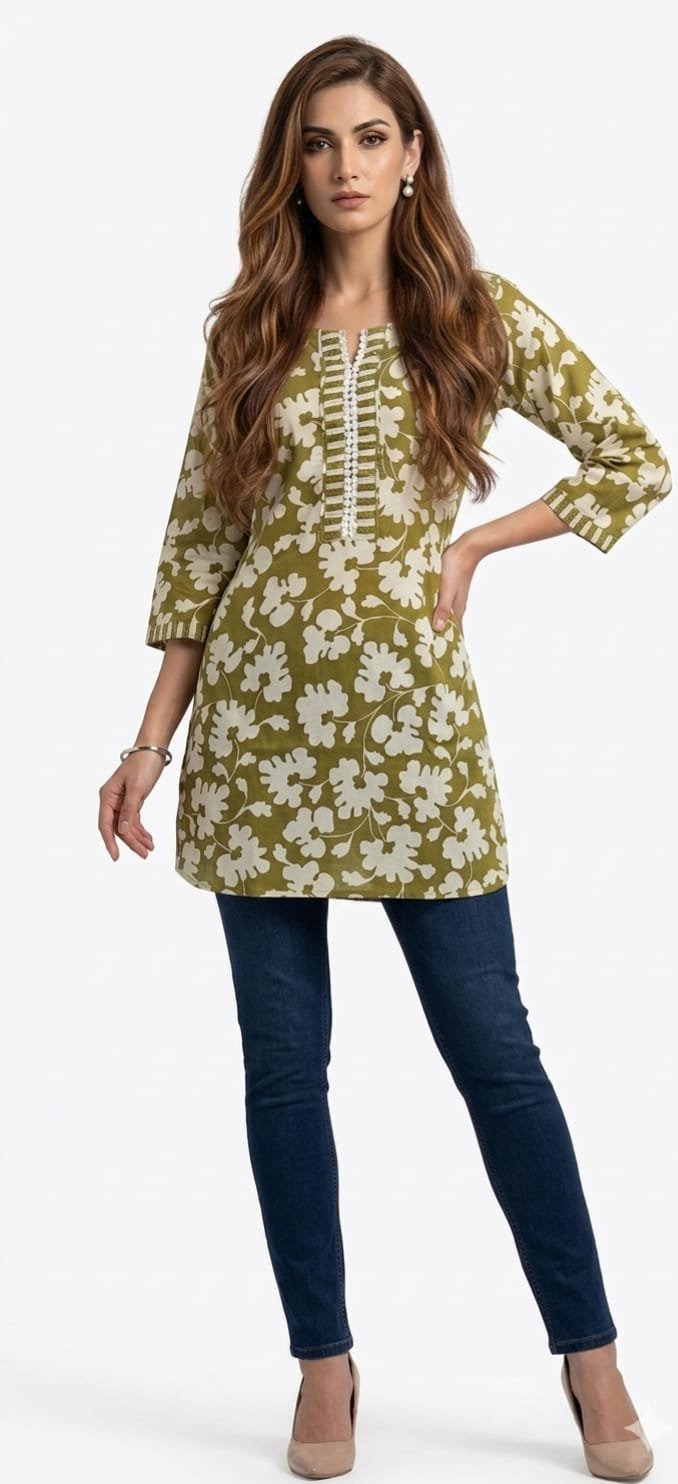 Rayon Short Top