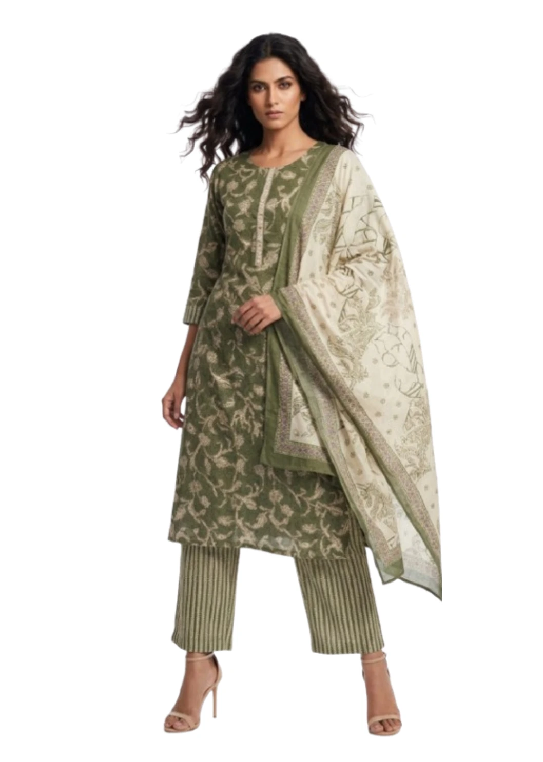 Kurti Pant And Dupatta set
